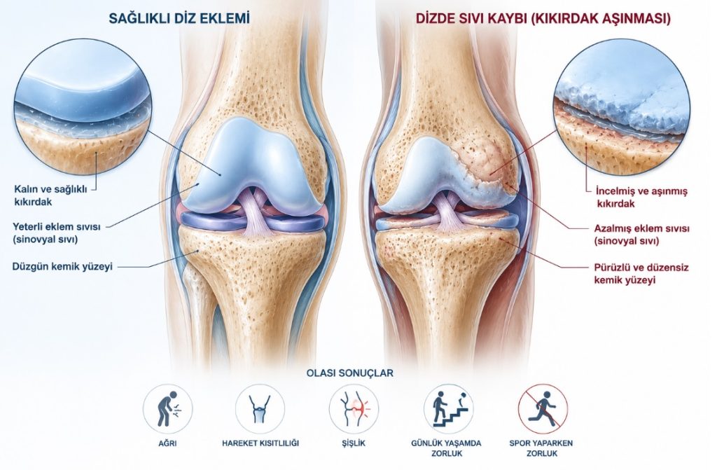 dizde sıvı kaybı